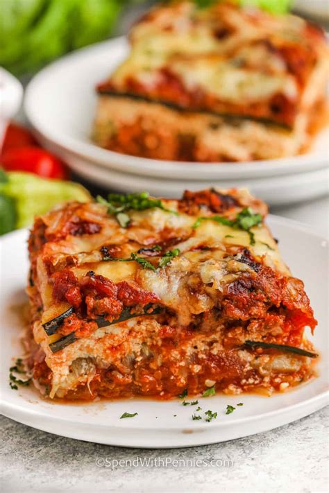 Zucchini Lasagna - Spend With Pennies