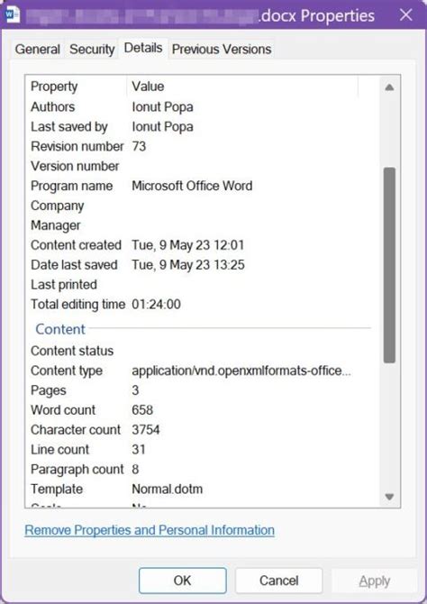 Image result for Example of Metadata File