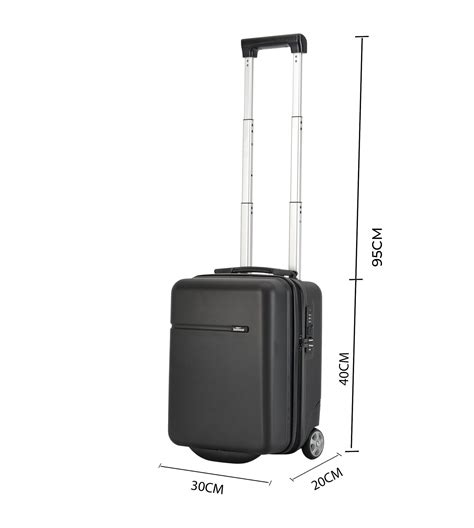 BONTOUR „Cabin One“ Handgepäck Wizz Air 40x30x20cm, 2 Räder unter dem ...
