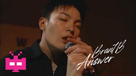 🤍BrAnTB白景屹 -《Answer》OFFICIAL MUSIC VIDEO - YouTube