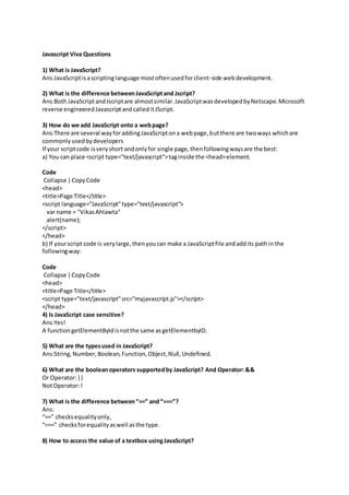 JavaScript Basic Viva Questions 的图像结果