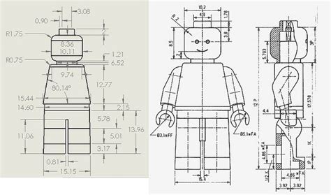 Image result for LEGO Man Dimensions