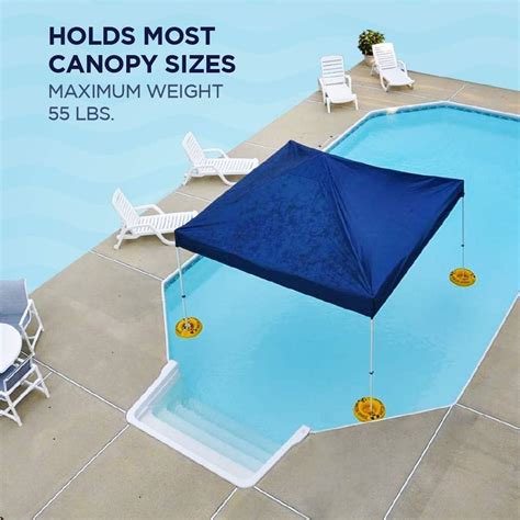 Water-Shade Canopy Float Kit - Float Any Pop-Up Style Canopy On India ...