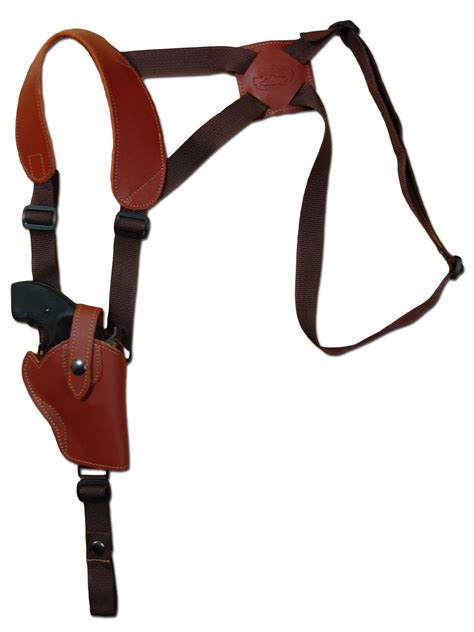 Buy New Barsony Burdy Leather Vertical Cross Harness Shoulder Holster ...