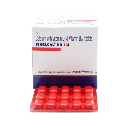 Shelcal HD 12 Tablet | Uses, Side Effects, Price | Apollo Pharmacy