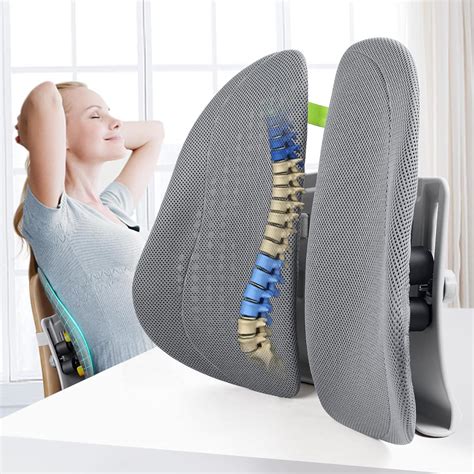 Amazon.com: Cozyhealth Lumbar Support Pillow for Office Chair with ...