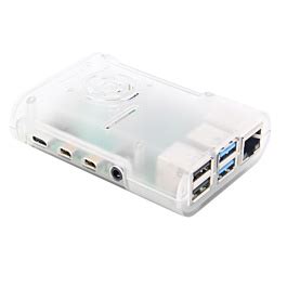 Probots Raspberry Pi 4 Enclosure Case with Fan Heatsink Transparent Buy ...