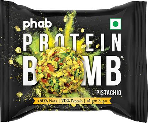 Buy PHAB PROTEIN BOMBS : >50% NUTS 20% PROTEIN