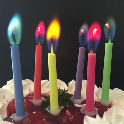 Happy Birthday Candle 5pcs Party Festival Colorful... - Vicedeal
