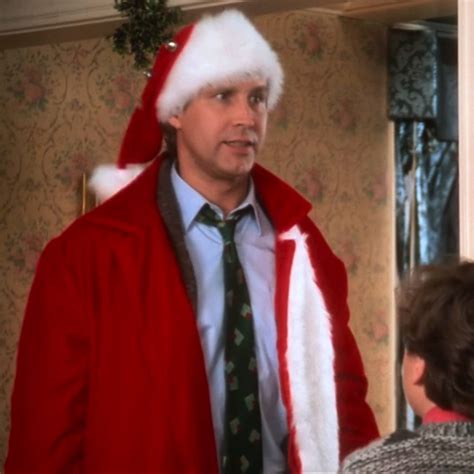Christmas Vacation Clark Griswold Santa Suit Jacket and Hat With Bells ...