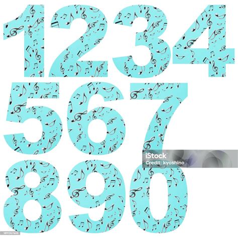 Image result for Musical Notes Numbers