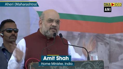 Congress, NCP opposing Article 370 revocation, make your choice: Shah ...