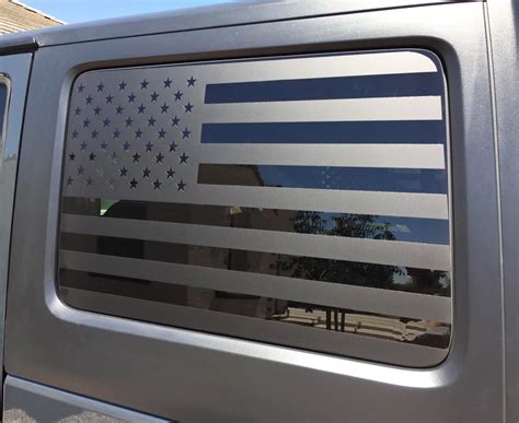 Snapklik.com : Zxiaochun Rear Window American Flag Decal Fits Jeep ...