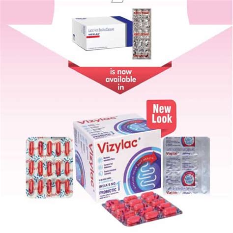 Buy VIZYLAC STRIP OF 15 CAPSULES Online & Get Upto 60% OFF at PharmEasy