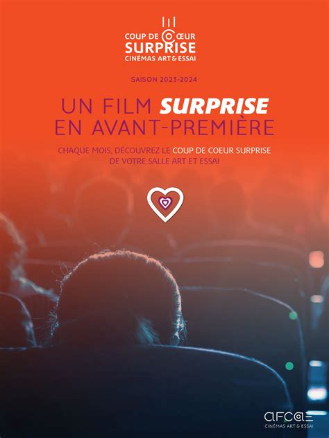 Affiche du film Coup de coeur surprise 3 AFCAE Novembre 2025 - Photo 1 ...