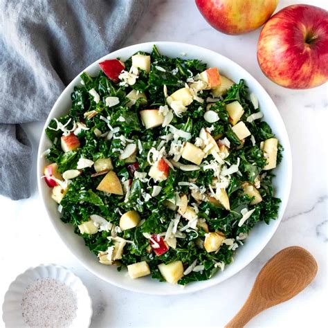 Kale Apple Cheddar Salad at Olivia Quinn blog