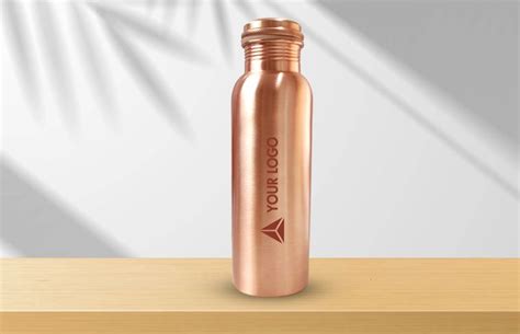 Custom Copper Bottle 950ml | Buy Personalised Water Bottles