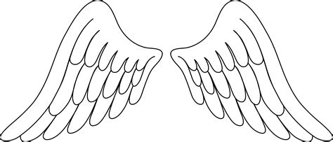 Free vector angel wings cliparts - Clipartix