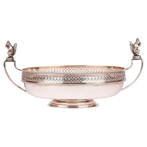 Mariposa Bowl Vintage Mariposa Silver Aluminum Double Serving Nuts ...