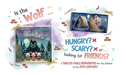 Three Little Pigs and The Good Wolf: The real story behind the famous ...
