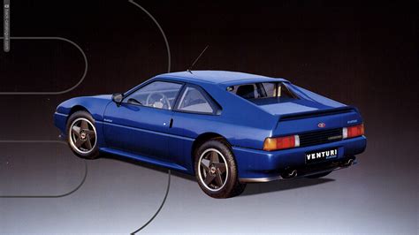 1992 Venturi Atlantique INT Brochure Specs & Info | Car Back Catalogue