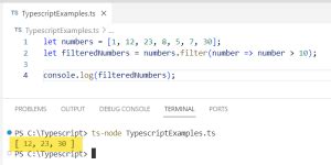 Image result for Filter Method Array Example