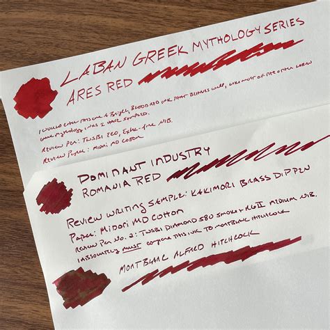 Red Ink Research: Laban Ares Red and Dominant Industry Romania Red ...