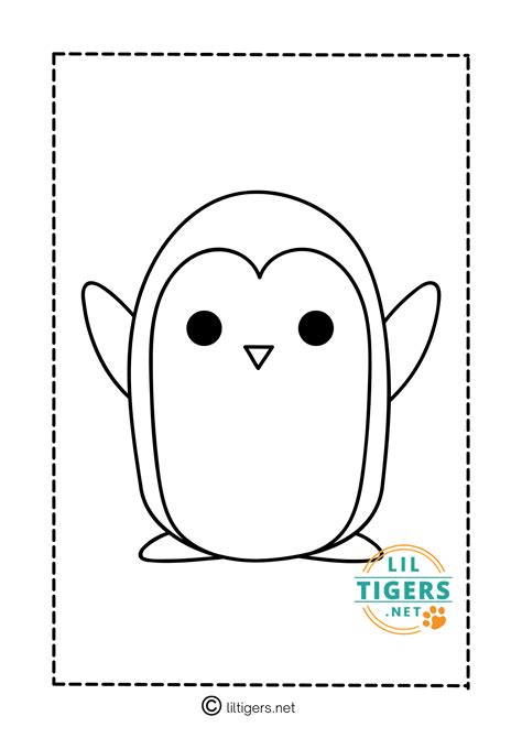 30 Free Penguin Coloring Pages Printable