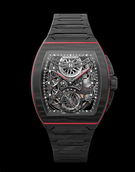 Presenting The 40mm Bianchet B 1.618 UltraFino Carbon Watches