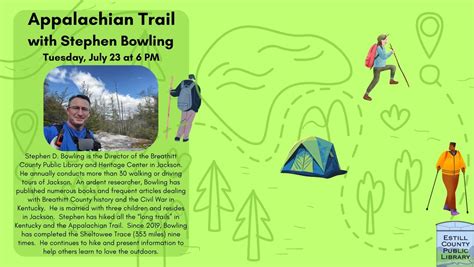 Appalachian Trail, Estill County Public Library, Irvine, 23 July 2024 ...
