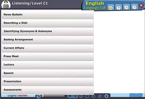 Digital Teacher English language lab Infographics