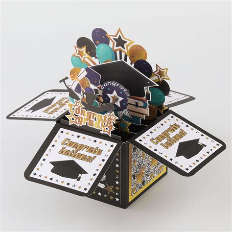 Image result for 3D Graduation Card