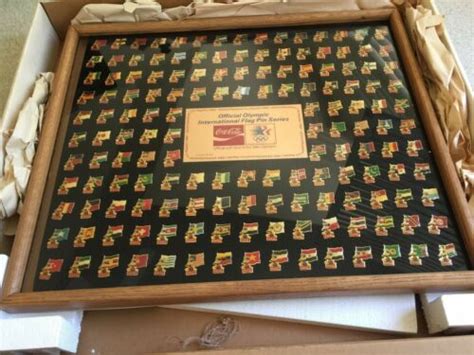 Coca Cola 1984 Los Angeles Olympic 150 Pin Flag Set India | Ubuy