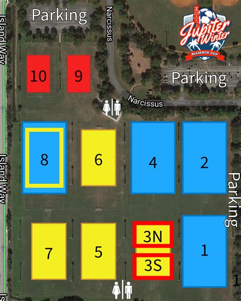 Fields — JUPITER WINTER ALLIANCE CUP