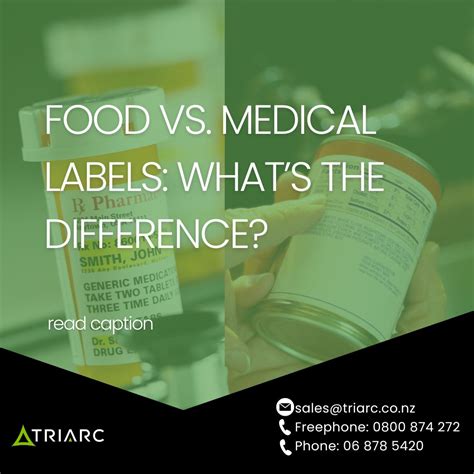 Food vs. Medical Labels: What’s the difference? 🤔 While both require precision and compliance ...