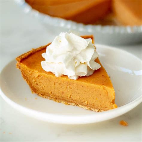 Sweet Potato Pie with Graham Cracker Crust - Easy! - Chenée Today