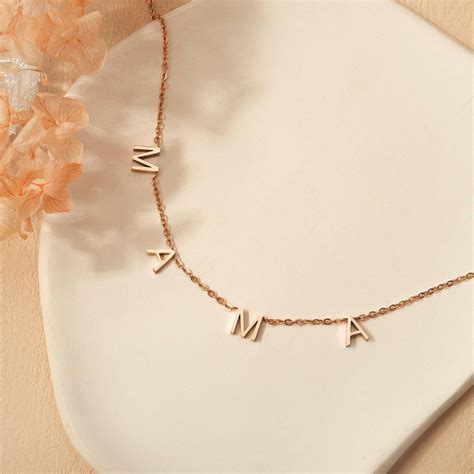 customised necklace with name - Perfect Gift For Loved Ones – KAKTIYA