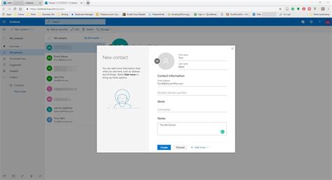 Image result for Create vCard File