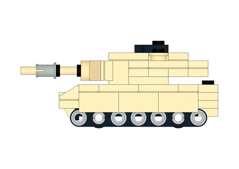 Image result for M1 Abrams LEGO Tutorial