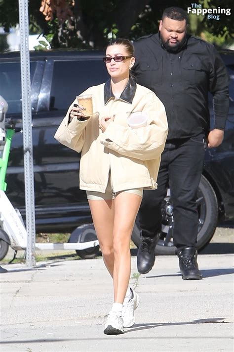 Leggy Hailey Bieber Is Seen Out After Pilates Class In LA (40 Photos) | PinayFlixx Mega Leaks