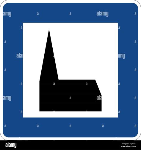Autobahn chapel sign, Service Signs, road signs germany Stock Vector ...