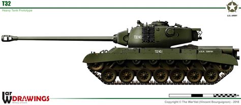 T32 B - U.S.A. - Heavy tank - - Mow model enthusiasts