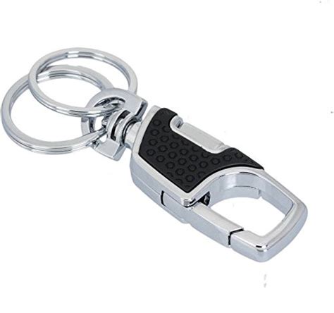 Press Button Hook Keychain Metal Finish Keychain : Amazon.in: Fashion