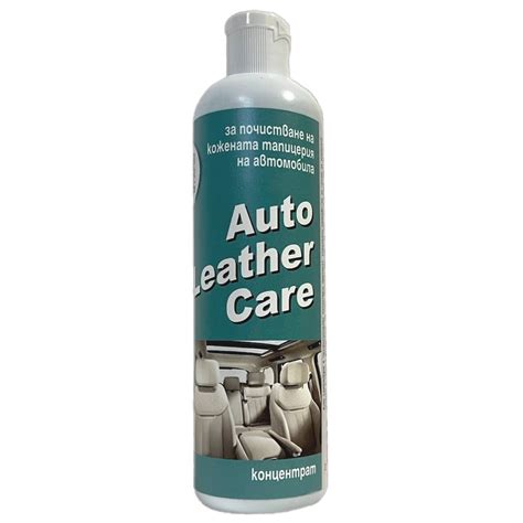 Auto Leather Care: препарат за почистване на кожен салон - EcoCleaner