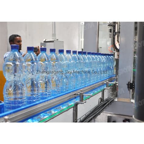 Automatic 3-1 Rotary Pet Bottled Mineral Water Drinking Water Filling ...