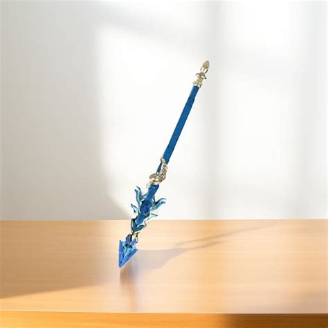 Blue Crystal Mage Staff Miniature - Icy Water Element Weapon NX12494 ...