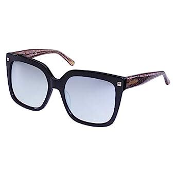Buy GUESS Unisex Marciano Square Black Plastic Non-Polarized Sunglasses ...