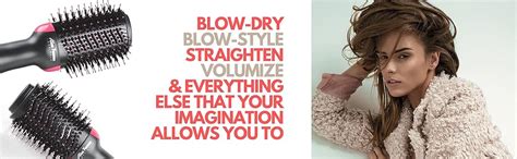 Alan Truman The Blow Brush Pink & Black | 1100 Watts | Dryer In The ...