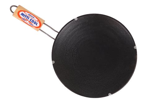 Buy Mitticool Non Stick Clay Tawa, 30 cm, Brown, 1 Piece Online at Low ...