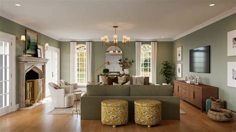 Before & After: Impressive Eclectic Glam Interior Design - Decorilla ...